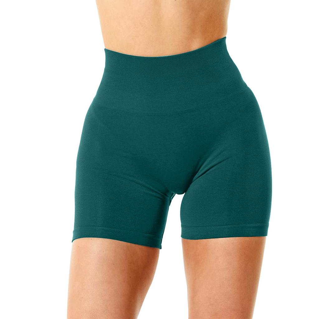 Workout Butt Lifting Shorts For Women High Waisted Seamless Gym Yoga Booty Shorts