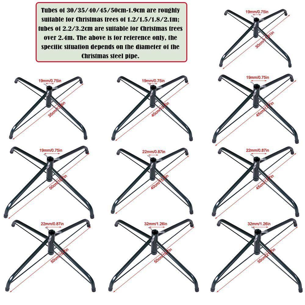 Metal Christmas Tree Stand Base Rotating Christmas Tree Stand Legs Christmas Tree Accessory