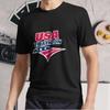 Новая футболка USA Triathlon с активным логотипом, смешная, размеры S - 5XL
