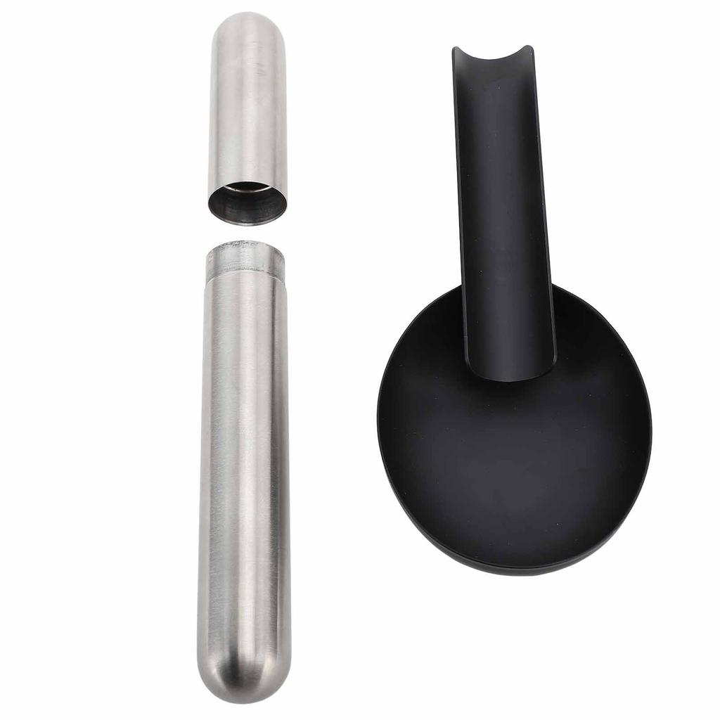 Travel Cigar Case Tube Stainless Steel Exquisite Moisture Retention Metal Cigar Case Tube for Men Women