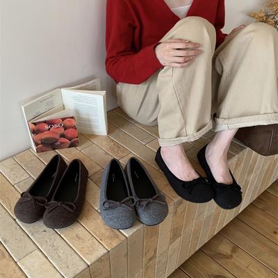 Французские туфли Мэри Джейн с круглым носком и плоской подошвой для женской коллекции весна 2025, новые туфли бабушки в стиле Сяосянфэн на одной педали