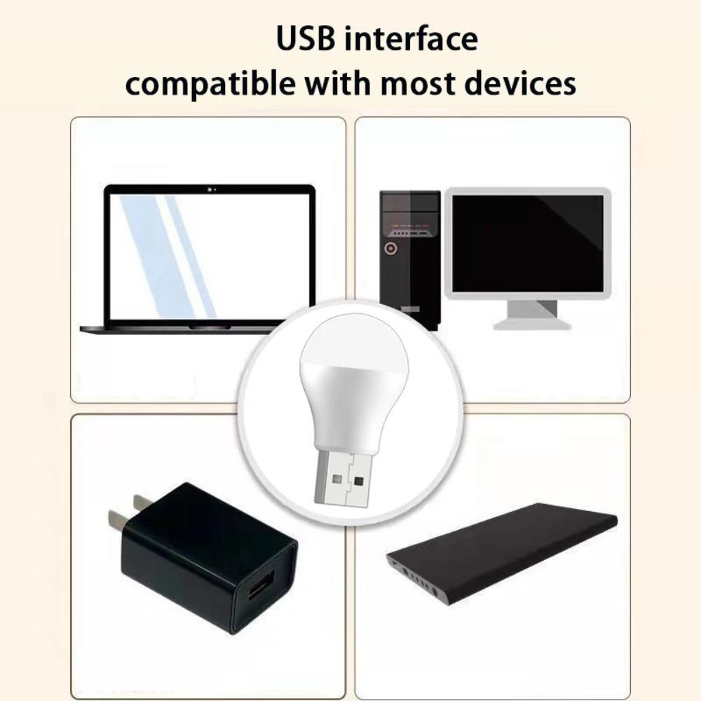 OuuZuu Мини USB светодиодный светильник для спальни, украшение с USB-вилкой, лампа для чтения, светодиодный светильник для защиты глаз, белый/теплый свет для компьютера