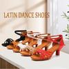 Middle Heel Women Tango Latin Dance Shoes Girls Waltz Salsa Chacha Ballroom Dance Party Shoes 5cm Heel
