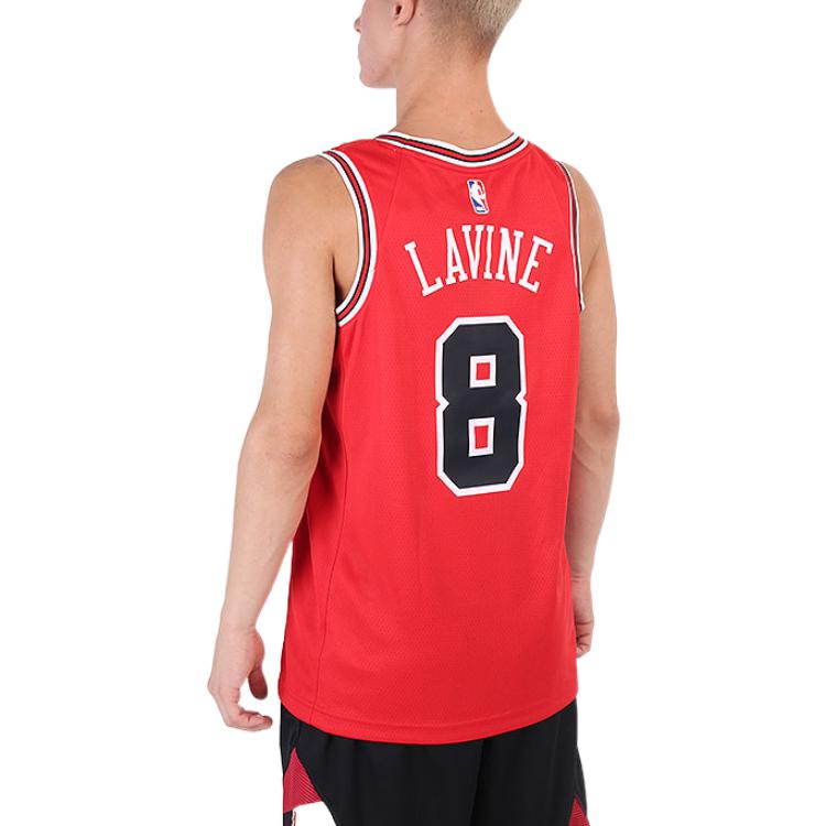 Nike Баскетбольная майка NBA Chicago Bulls Зак Лавин, версия Icon, Swingman, CW3660-660