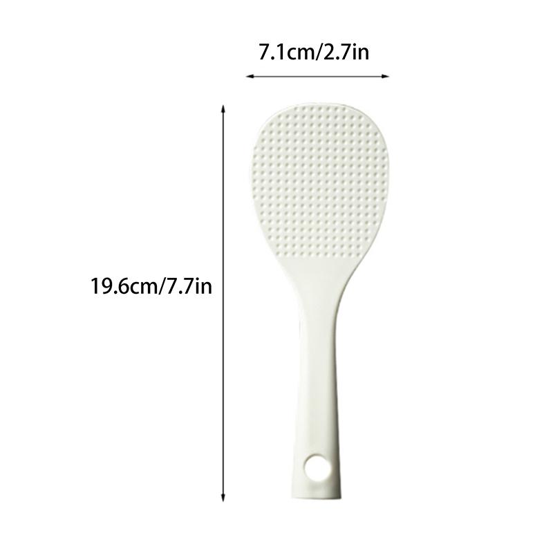 Ложка для риса с антипригарным покрытием, пластиковая ложка для риса, полипропиленовая лопатка для риса, ложка для готовки, половник, кухонная утварь