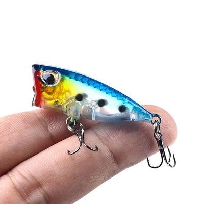 HENGJIA Новое поступление, 1 шт., 4 см, 3,5 г, мини-поппер, рыболовные приманки, 3d глаза, приманка, воблеры, снасти Isca Poper