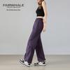 Mark Fairwhale Women's Loose Fit High-Waist Parachute Cargo Pants