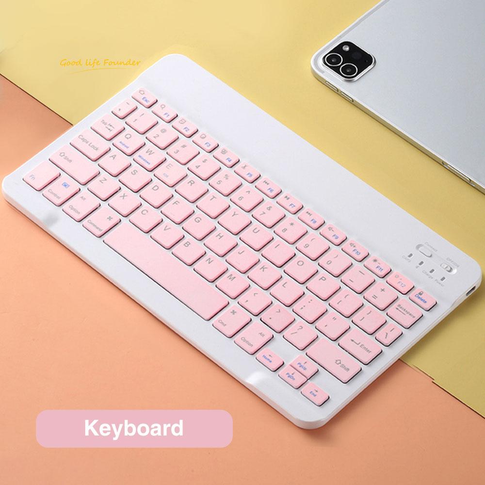 Беспроводная Bluetooth-клавиатура и мышь, русский, французский, португальский, испанский, корейский язык для Android iOS, Windows Phone, планшета, iPad