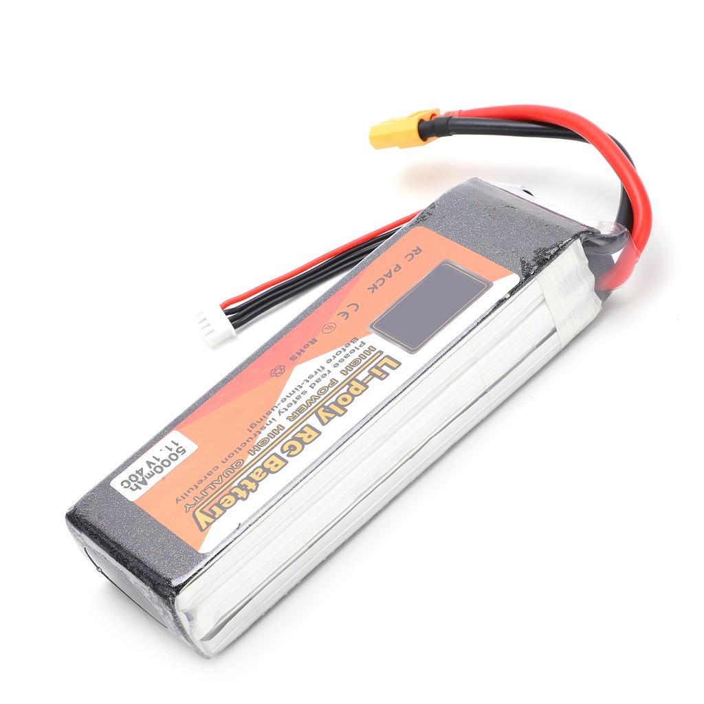 11.1V 5000mAh 40C Lipo Battery XT60 Plug 3S аккумуляторная батарея для гоночного дрона с дистанционным управлением