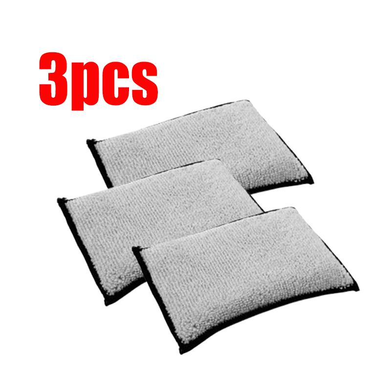 Двусторонняя губка-блок Губка для чистки салона автомобиля Губка для чистки кожи Подушечка для мытья автомобиля без царапин Автомобильная губка для чистки из микрофибры