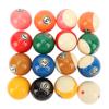 16шт бильярдных шаров 2,25 дюйма шары из смолы для бильярдного стола для замены тренировок