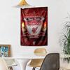 Liverpool Team Custom Your Name Wall Decor Tapestry Art For Pet Memorial Birthdaywedding Party Backdrop Family Gift