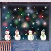 Snowflake Decor Christmas Wall Sticker Home DIY Decals For Door And Window