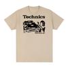 Футболка Technics Учите их хорошо DJ Проигрыватель Музыкальный Дом Техно Электронная Хлопок Унисекс Футболка Новая Футболка Женские Топы