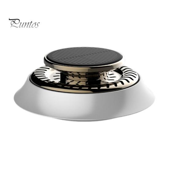 Автомобильный освежитель воздуха на солнечной энергии, ароматерапевтический диффузор с натуральным ароматом, автоматический вращающийся очиститель воздуха, ароматы для интерьера автомобиля, аксессуары для декора для дома и автомобиля