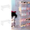 Transparent Desktop Display Rack Stackable Doll Shoe Rack Storage Rack  Handmade Paper Cup Cake