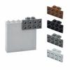 Кронштейн MOC 20 шт. Совместимый 93274 21731 Строительные блоки 1x2-2x4 Коллекции Массовая поддержка Игрушка для высокотехнологичного набора
