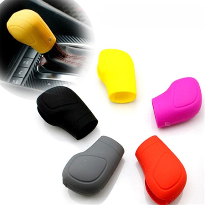 1 шт., модная автомобильная силиконовая ручка, мягкая автоматическая ручка переключения передач, ботинки, воротники, чехол