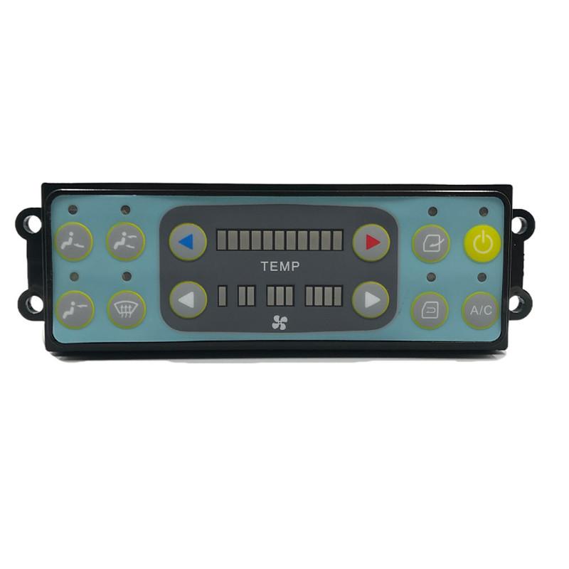 For Zhonglian XCMG XE135B 150 200 225 215 235 Air Conditioning Control Panel Controller Switch Excavator Parts