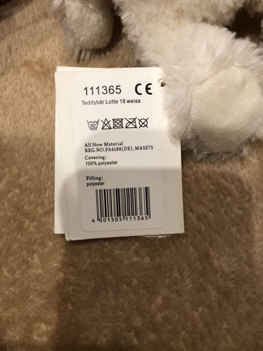 [USED] Steiff Lotte Teddy Bear, 18cm