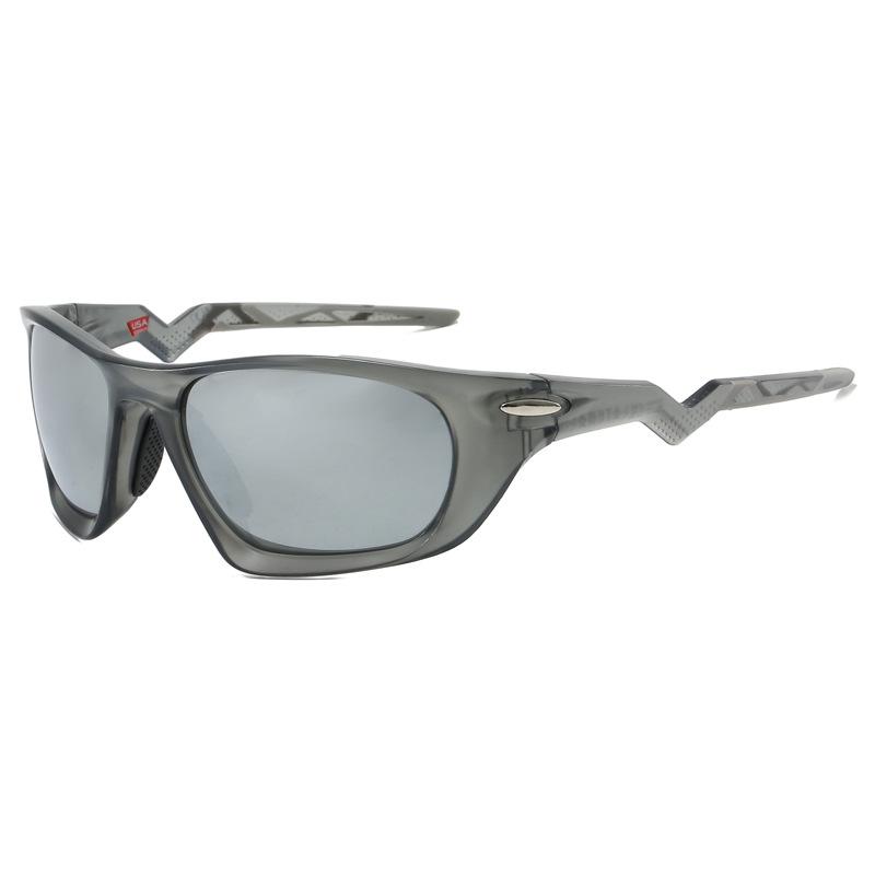 New polarized sun protection nylon polarized sunglasses, fashionable and trendy retro outdoor cycling sports glasses9431