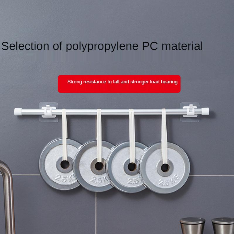 Регулируемый держатель для карниза для штор, самоклеящийся зажим, крючок, настенный держатель для карниза, настенные зажимы для подвешивания без гвоздей, стойки