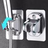 Shower Holder Self-Adhesive Wall Fixing Clip Multi-Functional Bathroom Storage Bracket
