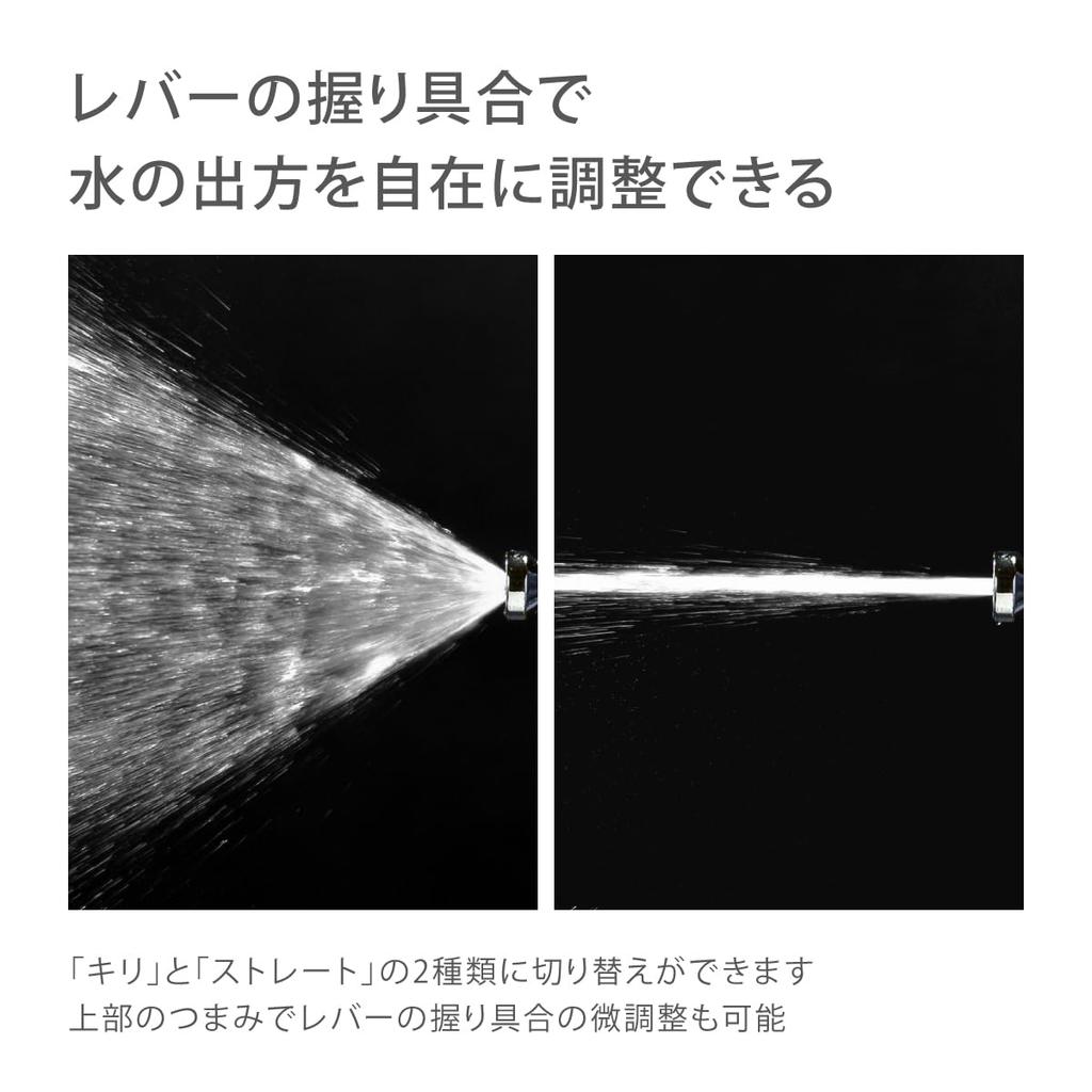 Металлический пистолет-насадка для полива Takagi L2 QG1134BK Металлическая насадка для шланга Прочный Барабан для шланга Садоводство Мойка автомобиля Уборка Момент 2 Типа воды Прямая Кирпичик