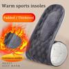 Self Heated Thermal Insoles Snow Boots Padding Winter Warm Plush Sports Insoles Men Women Thicken Soft Shoe Pads Cotton Inserts
