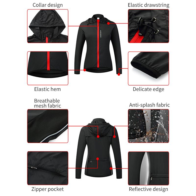 Велосипедные комплекты WOSAWE женские MTB велосипед ветрозащитная велосипедная куртка длинные брюки с гелевой подкладкой