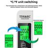Тестер 3-в-1, счетчик воды TDS EC, измеритель температуры, цифровой ЖК-дисплей, тестер воды, кухонный бытовой анализатор качества воды в режиме онлайн