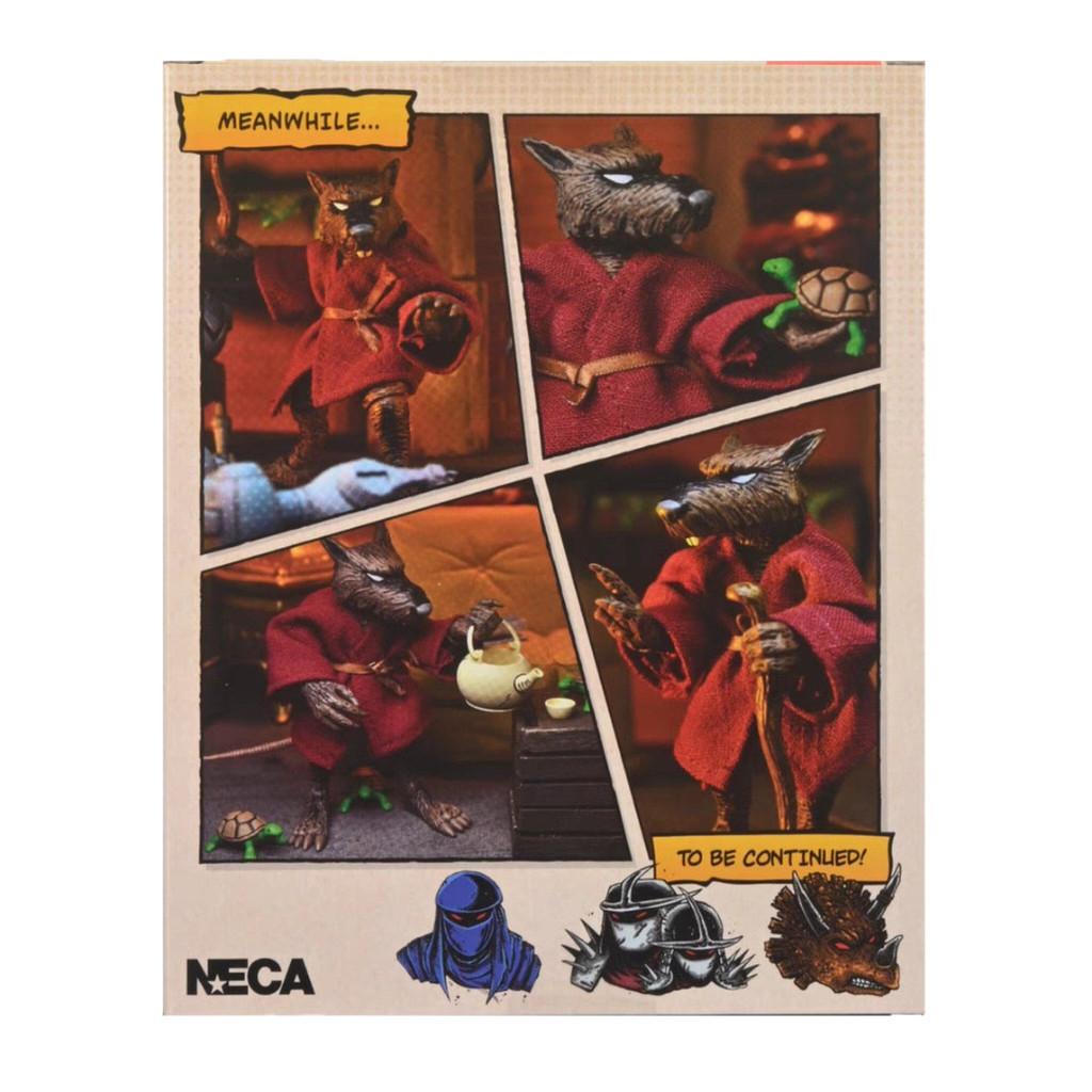 Ninja Turtles Splinter Pvc Action Figure With Articulated Joints For Collectors And Display