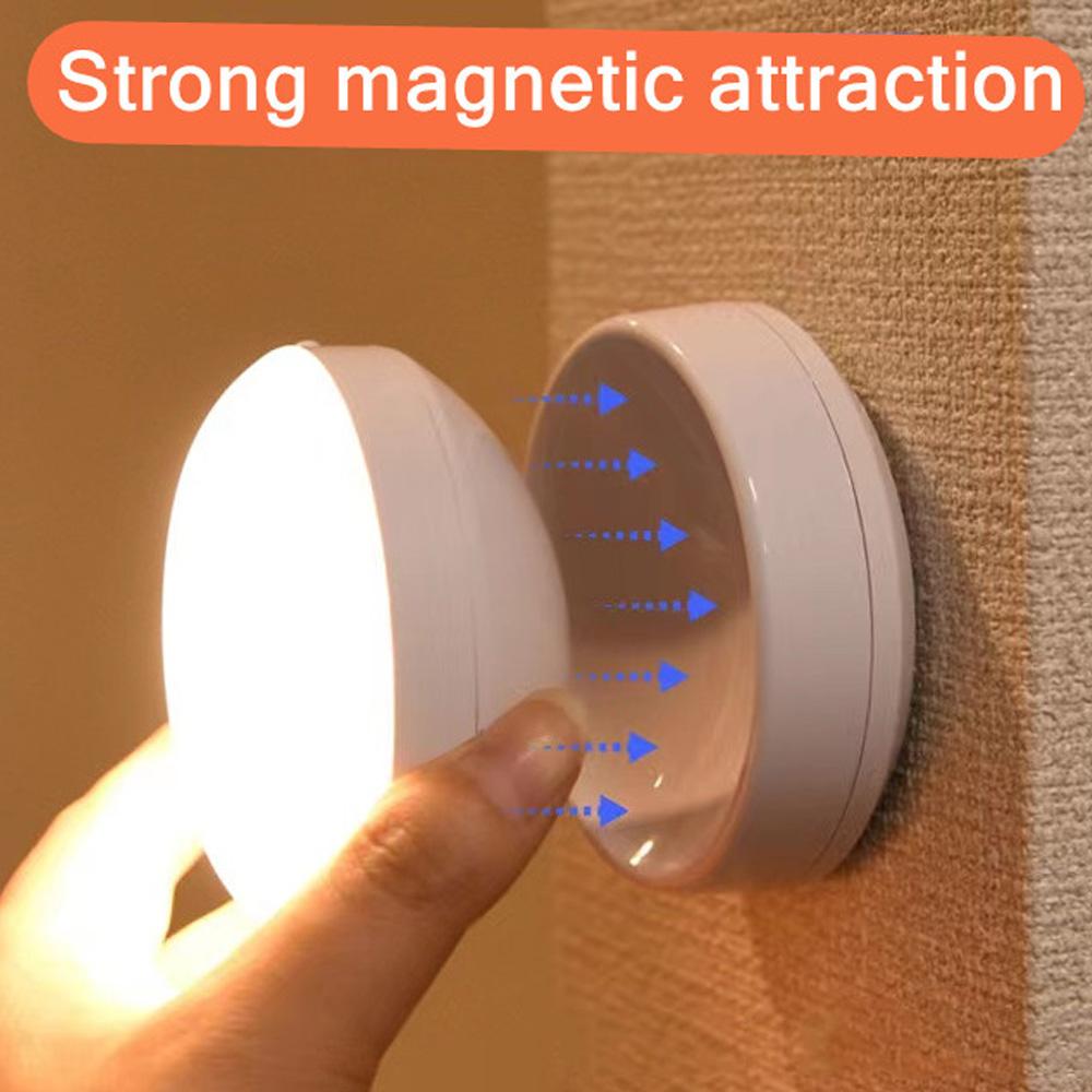 Светодиодный датчик движения, ночник, беспроводной светодиодный настенный светильник, декор для спальни, для кухни, лестницы, прихожей, шкафа, шкафа, светильник