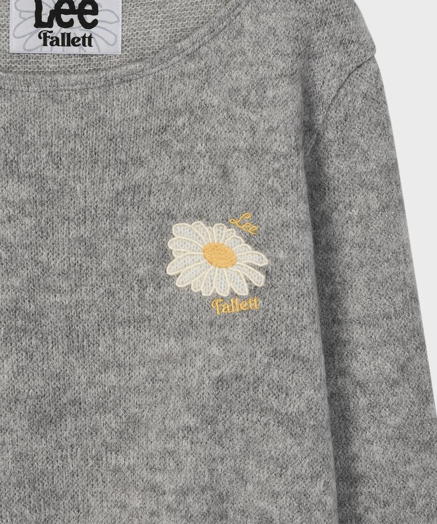 FALLETT [Fallett X Lee] Sun Flower Long Sleeve Gray