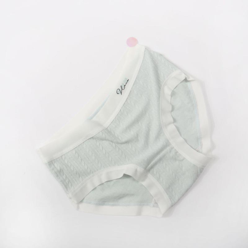 Simple, No Traces, Teenage Panties, Mid-rise Underwear, Women's Briefs