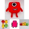 Плюшевая кукла Numberblocks Мягкая и милая мягкая игрушка для детей Обучающая и веселая