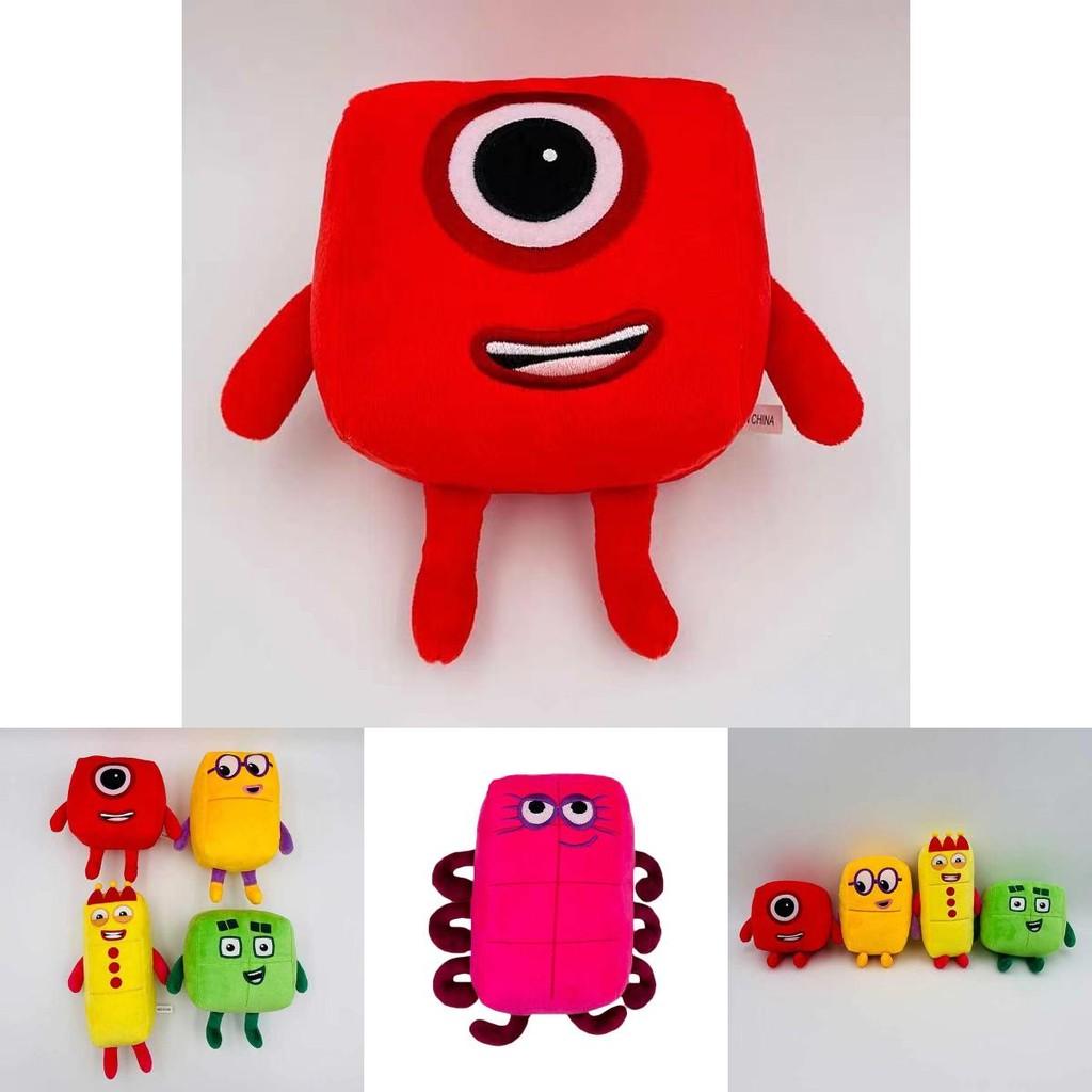 Плюшевая кукла Numberblocks Мягкая и милая мягкая игрушка для детей Обучающая и веселая