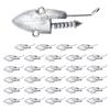 Shymie Jig Head Jig Head Worm Fishing Sea Bass Worm Alkaline Shad Flounder Lure Bass Fishing Chinning 17g 28g 15 Pieces 30 Pieces