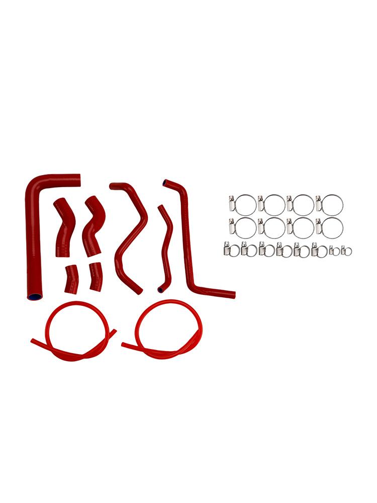 Silicone Radiator coolant Hose Fit For Suzuki SV 650 SV650 2016-2025 Red