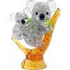 Koala Family Crystal Three-dimensional Puzzle 62 Pieces, Korean Popular Puzzles