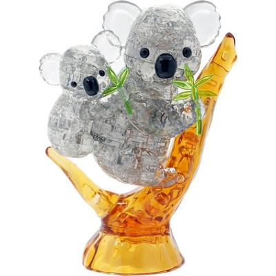 Коала семья кристалл трехмерный пазл 62 элемента, корейские популярные пазлы