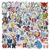 60 Cartoon Ultraman New Graffiti Stickers DIY Decorative Scooter Water Cup Personality Stickers