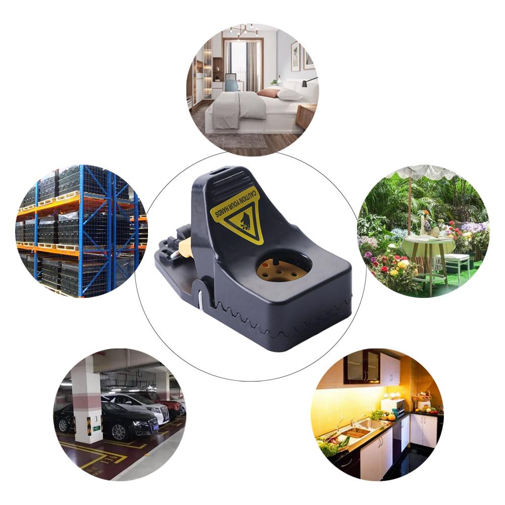 Outdoor Indoor Rodent Catcher Snap Trap Rat Traps Mouse Trap Pest Killer Mice Trap Rat Catcher
