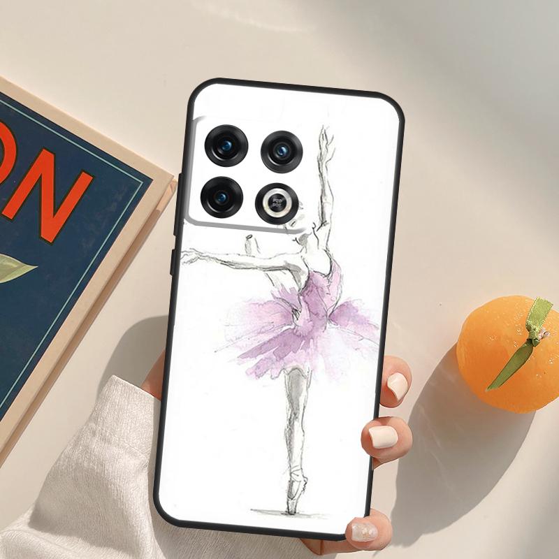 Чехол для телефона Балерина Балетный Танец Девушка Для OnePlus Nord 5 CE 2 3 4 Lite N20 N30 OnePlus 15 13 12 11 13T 10T 10R 12R 13R Чехол