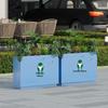 Modern Outdoor Rectangular Planter Box
