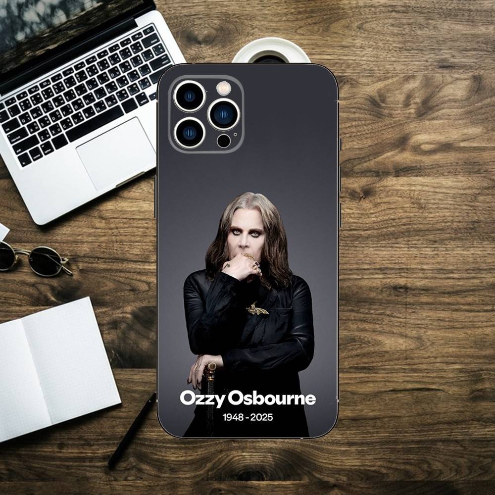 Чехол для телефона Band O-Ozzy O-Osbourne для iPhone 16,15,14,13,12,11,XS,XR,X,8,7,Pro,Max,Plus,mini Силиконовый Черный Чехол