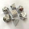 7 шт./лот, многогранные игральные кости из смолы D&D D4 D6 D8 D10 D% D12 D20, многогранные игральные кости TRPG, настольные игры