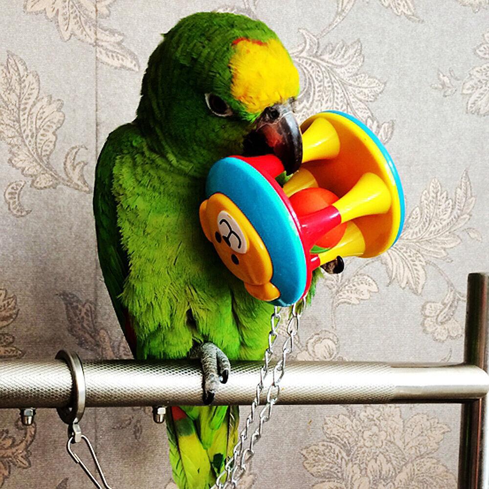 Pet Supplies Budgie Cockatiel Cage Bird Parrot Chew Ball Chew Toys Parakeet Hanging Swing Bite Toy