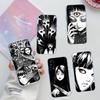 Junji Ito Tomie Transparent Phone Case for Motorola Moto G7 G8 G9 G84 G85 G73 G24 G15 Z2 Play Power Plus