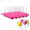1PC Lollipop Mould 20 Holes Silicone Pop Mold DIY Lollipop Chocolate Cookie Candy Maker
